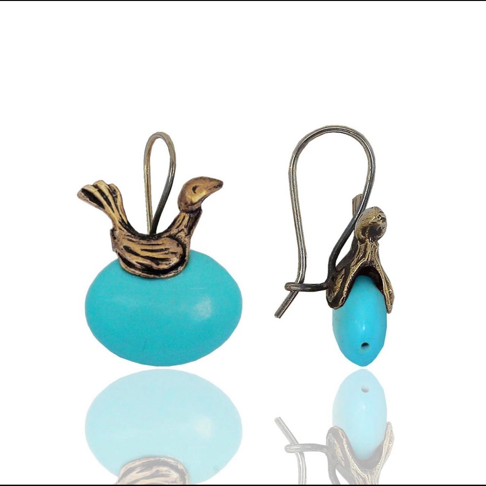 925 Silver Turquoise Earring